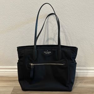 Kate Spade Black Baby Tote